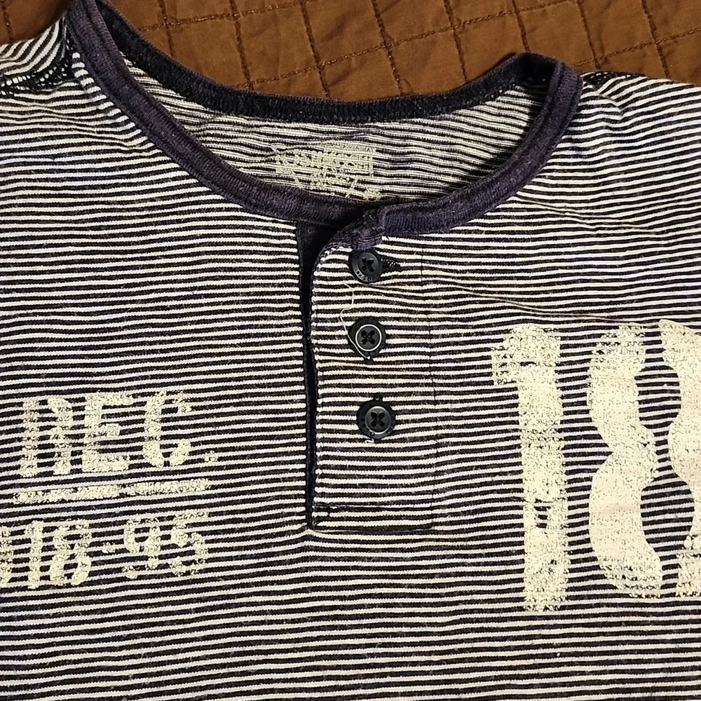 OshKosh B'gosh Navy and Strips Kids T-Shirts